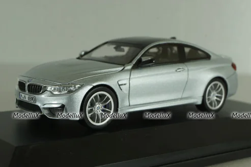 BMW M4 Coupe (F82) 2014, silver, Herpa 1:43