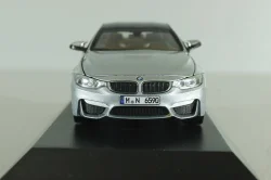 BMW M4 Coupe (F82) 2014, silver, Herpa 1:43