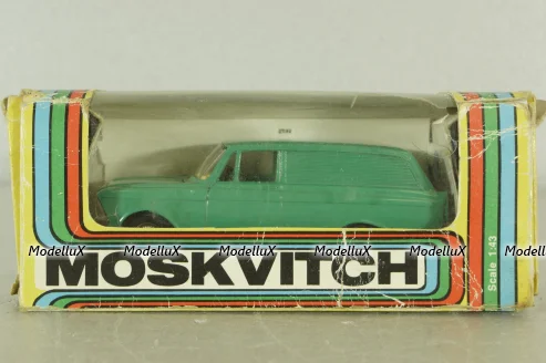 Москвич-434, зеленый, октябрь 90г., Тантал/Радон 1:43