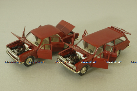 Газ-2402 Волга, красная., Тантал/Радон 1:43