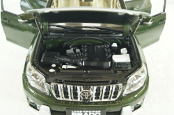 Toyota Land Cruiser Prado 150, 2009 green, Paudi 1:18
