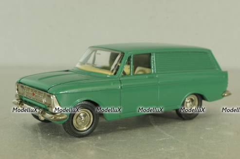 Москвич-434, зеленый, октябрь 90г., Тантал/Радон 1:43