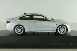 BMW M4 Coupe (F82) 2014, silver, Herpa 1:43