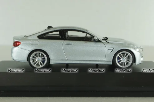 BMW M4 Coupe (F82) 2014, silver, Herpa 1:43