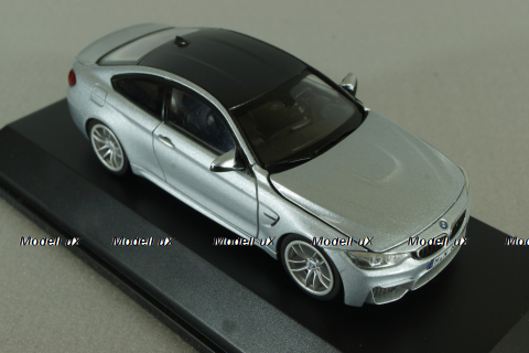 BMW M4 Coupe (F82) 2014, silver, Herpa 1:43