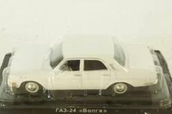 Газ-24 Волга, белая, Автолегенды СССР 1:43