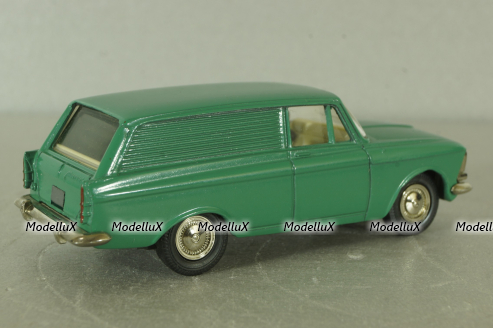 Москвич-434, зеленый, октябрь 90г., Тантал/Радон 1:43