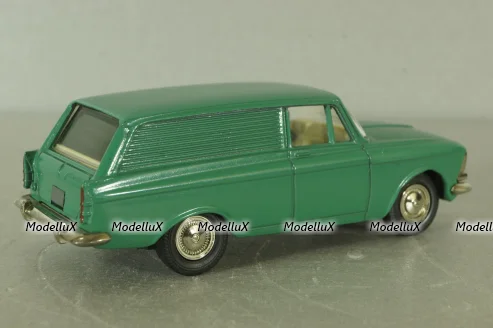 Москвич-434, зеленый, октябрь 90г., Тантал/Радон 1:43