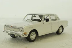 Газ-24 Волга, белая, Автолегенды СССР 1:43