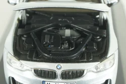 BMW M4 Coupe (F82) 2014, silver, Herpa 1:43