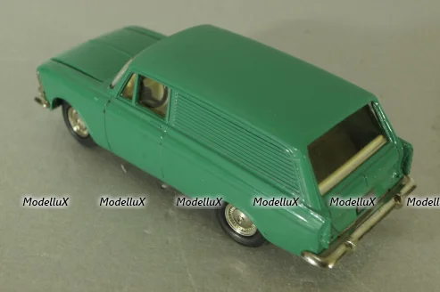 Москвич-434, зеленый, октябрь 90г., Тантал/Радон 1:43
