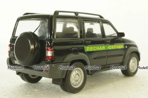 Уаз Патриот, Лесная охрана, Автомобиль на службе 1:43