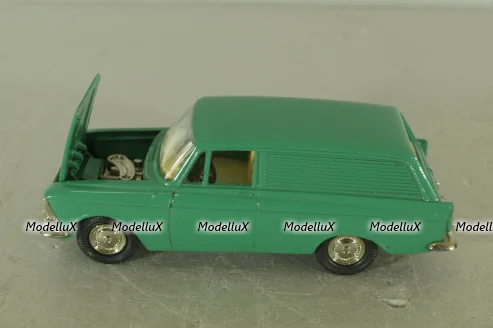 Москвич-434, зеленый, октябрь 90г., Тантал/Радон 1:43