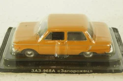 Заз-968А Запорожец, оранжевый, Автолегенды СССР, Deagostini 1:43
