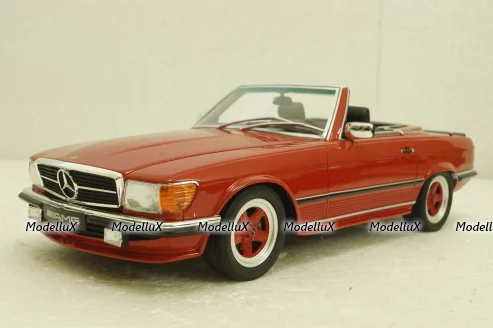 Mercedes 500SL AMG, (R107) red, OT962, OttO 1:18