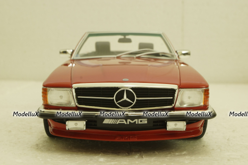 Mercedes 500SL AMG, (R107) red, OT962, OttO 1:18