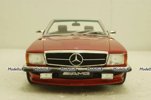 Mercedes 500SL AMG, (R107) red, OT962, OttO 1:18