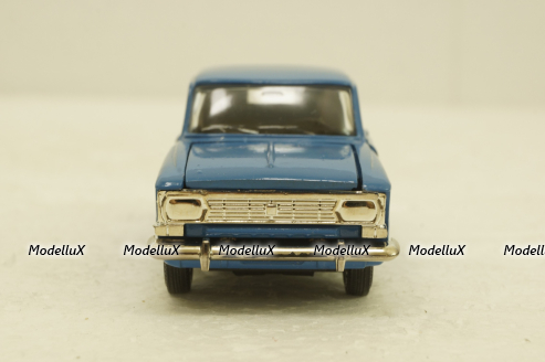 Москвич-пикап, синий, Агат 1:43