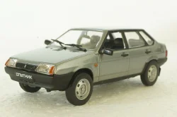 Ваз-21099 (Лада спутник), серый, Автолегенды СССР №54, 1:43