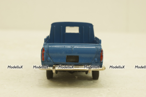 Москвич-пикап, синий, Агат 1:43