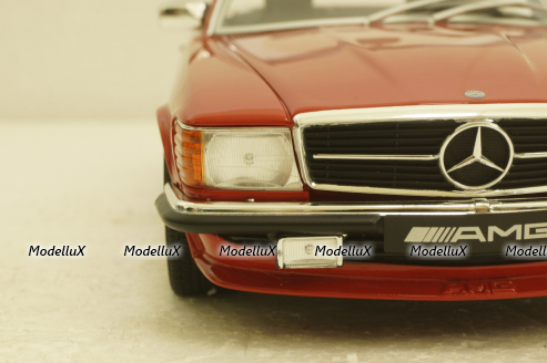 Mercedes 500SL AMG, (R107) red, OT962, OttO 1:18