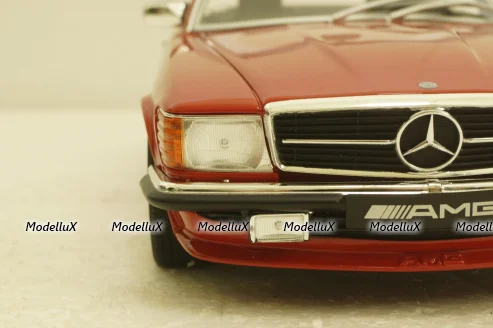 Mercedes 500SL AMG, (R107) red, OT962, OttO 1:18