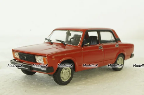 Ваз-2105 Жигули Lada 1200, красный, Автолегенды СССР 1:43