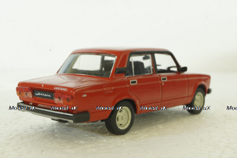 Ваз-2105 Жигули Lada 1200, красный, Автолегенды СССР 1:43