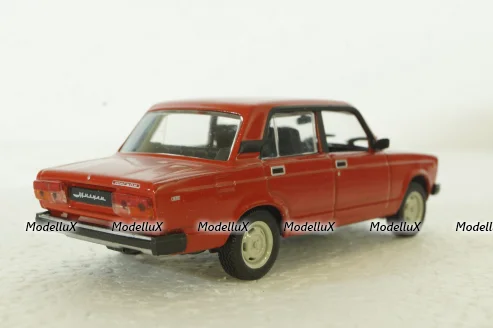 Ваз-2105 Жигули Lada 1200, красный, Автолегенды СССР 1:43