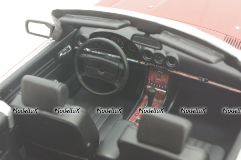Mercedes 500SL AMG, (R107) red, OT962, OttO 1:18