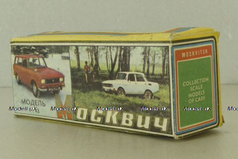 Москвич-2141, голубой,  Тантал/Радон 1:43