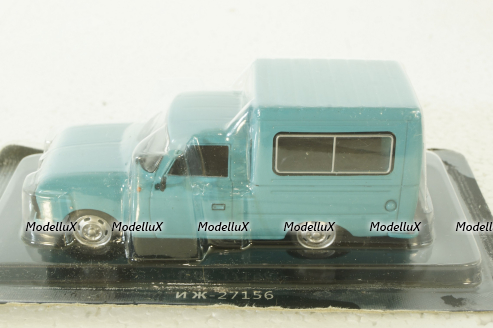 Иж-27156, голубой, Автолегенды СССР 1:43