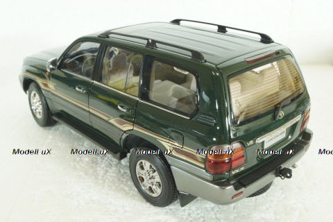 Toyota Land Cruiser 100, 2003 green, Paudi 1:18