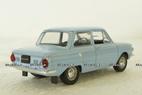 Заз-966 Запорожец, голубой, Автолегенды СССР 1:43