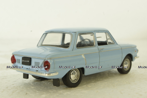 Заз-966 Запорожец, голубой, Автолегенды СССР №36,  1:43 с журналом! (ДЕФЕКТ)