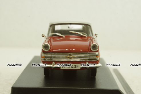 Opel Rekord P2 Caravan 1960, red, Starline 1:43