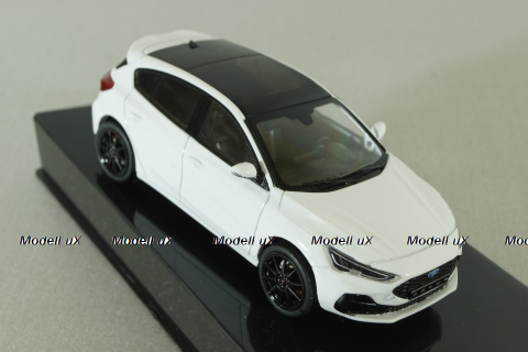 Ford Focus ST  2022, white, MOC334, IXO 1:43