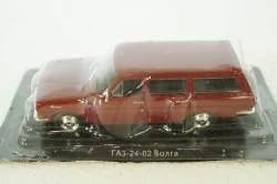 Газ-2402 Волга 1972, красная, Автолегенды СССР 1:43 Блистер вскрыт!