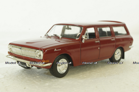 Газ-2402 Волга, красная, Автолегенды СССР 1:43