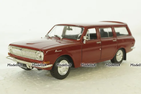 Газ-2402 Волга 1972, красная, Автолегенды СССР 1:43 Блистер вскрыт!