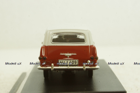 Opel Rekord P2 Caravan 1960, red, Starline 1:43