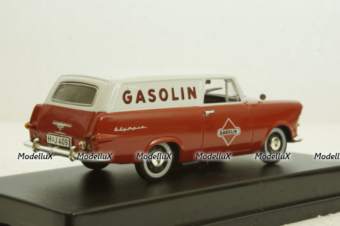 Opel Rekord P2 Caravan 1960, red, Starline 1:43