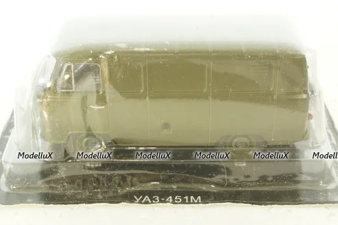 Уаз-451М, зеленый, Автолегенды СССР 1:43