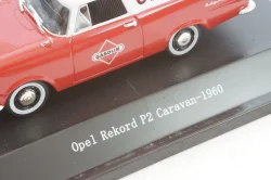 Opel Rekord P2 Caravan 1960, red, Starline 1:43