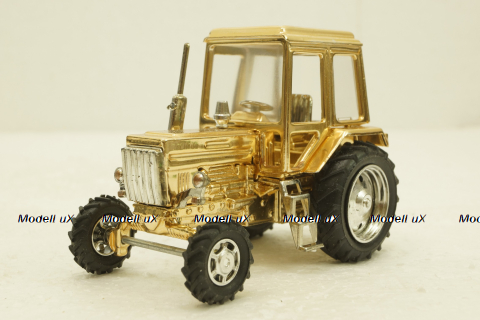 МТЗ-80 Трактор Беларусь, золотой, Торговый дом МТЗ-ЕлАЗ  1:43