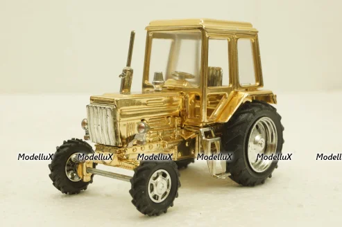 МТЗ-80 Трактор Беларусь, золотой, Торговый дом МТЗ-ЕлАЗ  1:43
