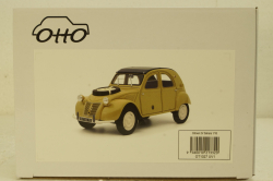 Citroen 2cv Sahara, jaune panama, OT1027, OttO 1:18