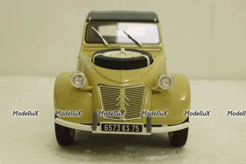 Citroen 2cv Sahara, jaune panama, OT1027, OttO 1:18