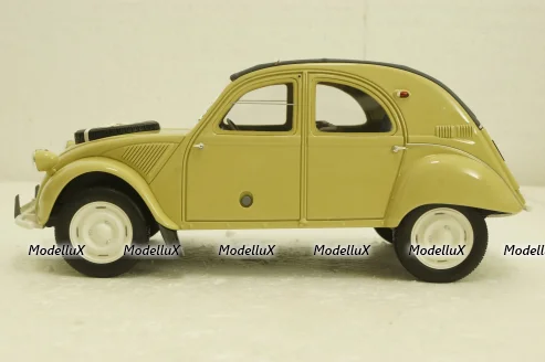 Citroen 2cv Sahara, jaune panama, OT1027, OttO 1:18