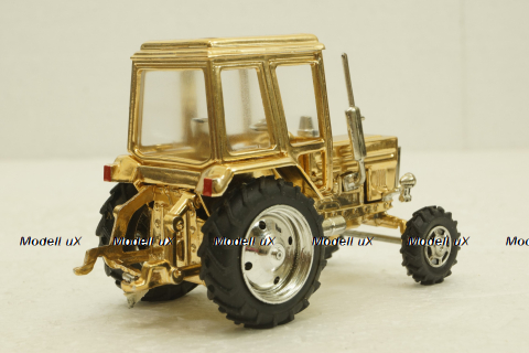 МТЗ-80 Трактор Беларусь, золотой, Торговый дом МТЗ-ЕлАЗ  1:43